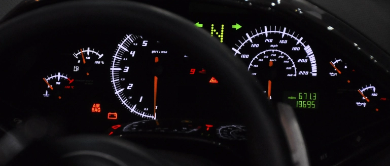 Preparing Your vehicle - dimming your dashboard