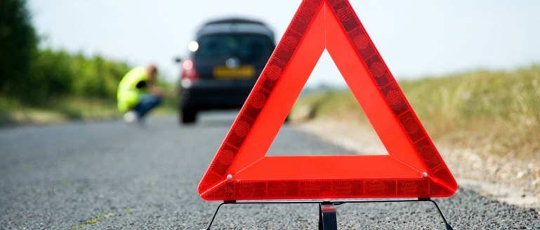 Car essentials kit - warning triangle